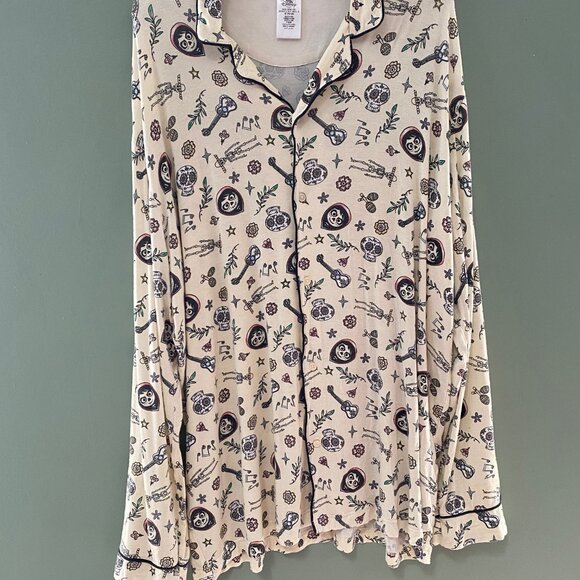 Disney Intimates and Sleep Shirt  Featuring Day of the Dead  Women's Size Lg - Picture 2 of 3